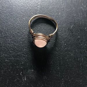 Pearlescent Wire Ring